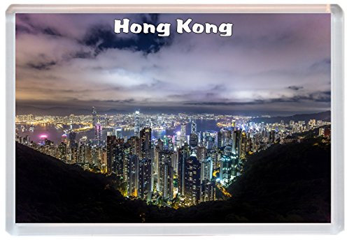 Hong Kong - Jumbo Fridge Magnet BBSM483