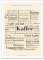 Poster Kaffee Wörter (50x70 cm)