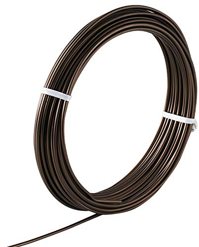 Wazakura Aluminum Bonsai Training Wire 2.5mm 150g MADE IN JAPAN, Japanese Bonsai Wire for Bonsai Tree Branch and Trunk Shaping - 2.5mm Brown