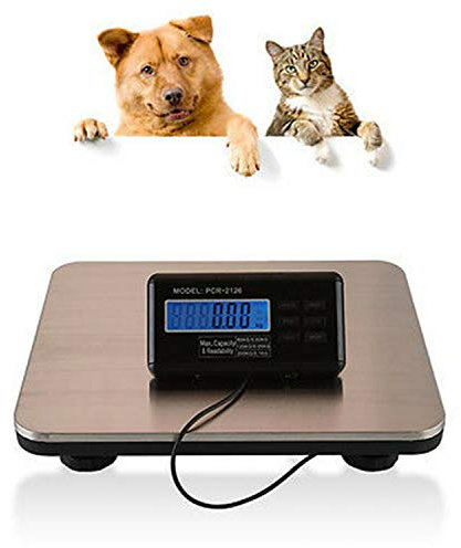 Plattformwaage Digital Platform Scale mit 2 Wägemodus und 6 Funktionstasten Präzisionswaage Briefwaage für Post, Lager, Tierhandlung 150 kg / 0,05 kg, 5290oz / 0,1oz, 330 lb / 0,01 lb