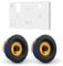 Systemline E50 Bluetooth Touch Panel Amplifier with 2 x 60W In-Ceiling Speakers (White)
