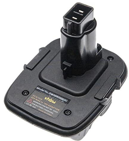 vhbw Battery Adapter compatible with Dewalt Tool/Battery - For 20 V Li-Ion Batteries