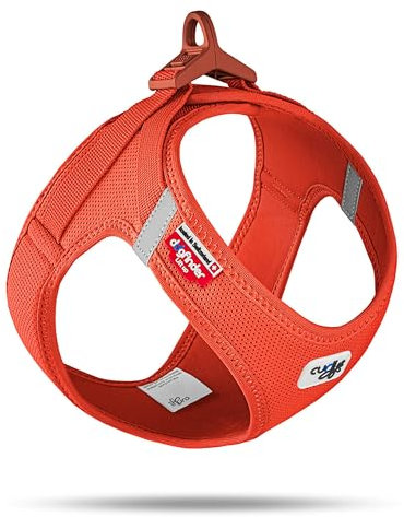 Vest Harness curli Clasp Air-Mesh Sun Orange XL