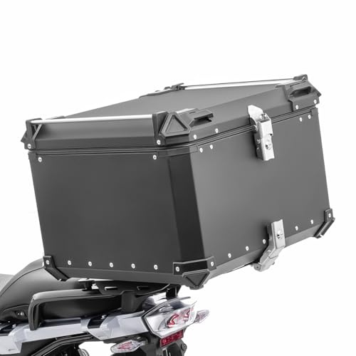 Bagtecs Motorrad Alu Top Case XB100 Aluminium 100 Liter schwarz