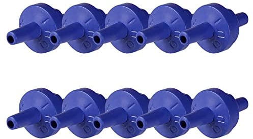WANGCL Lot de 10 valves anti-retour pour pompe à air d'aquarium