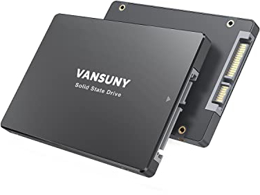 Vansuny 512GB SSD Intern SATA III 2.5 Zoll SSD Festplatte intern 512 GB TLC Technologie, zum Aufrüsten von PC oder Laptop Speicher und Speicher für IT-Profis/Ersteller/Unternehmen