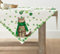 Artoid Mode Büffelkarierte Schal Kleeblatt St. Patrick's Day Tischwäsche, Saisonaler Küche Tisch Dekoration Drinnen Urlaub Party Dekor 85x85 cm