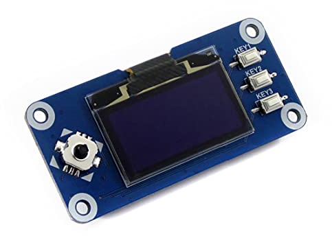 1.3inch OLED Screen with SH1106 for Raspberry Pi 4B+ 4B 3B+ 3B 2B+ Zero W WH Jetson Nano 128x64 SPI I2C Interface