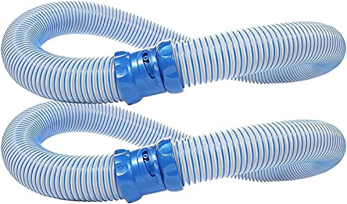 KRAIDO Pool Systems R0527700 1 Meter Twist Lock Schlauch Ersatz-Set, kompatibel mit Zodiac X7 T3, T5, Mx6 Mx8, Reinigungsschlauch für Schwimmbad, 2 Stück