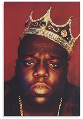 Biggie Smalls Poster Dekorative Malerei Leinwand Wandkunst Wohnzimmer Poster Schlafzimmer Malerei, Leinwand Kunst Poster Und Wandkunst Bilddruck Moderne Familienzimmer Dekor 12x18inch(30x45cm)