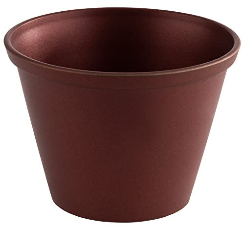 APS 40726 Lot de 6 coupelles à sauce en acier inoxydable Rouge cuivré Ø 6 cm Hauteur 4,5 cm