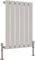 Radbliss Horizontal Flat Panel Radiator 600x408mm White Single Design Small RAD Central Heating