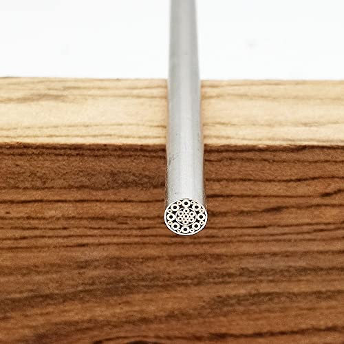 Mosaïque Pin Rivets Manche de couteau Broche Vis Longueur 9 cm Diamètre 6 mm, 1 pièce