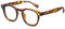 Cyxus Blaulichtfilter Brille Ohne Stärke Herren Damen Mode Computer Schutzbrille Bildschirmbrille Gaming Brille 8155 (Karettschildkröte)