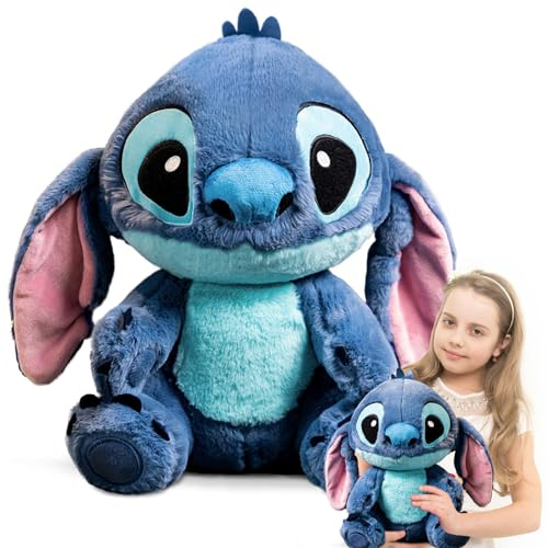 Sti-tch Kuscheltier, Sti-tch Plüsch 35cm, Lilo und Sti-tch Kuscheltier, Sti-tch Soft Toys, Lilo und Sti-tch Kissen Plüsch, Sti-tch Plüschtier Serie, Geeignet Als Geburtstagsgeschenk für Fans Kinder