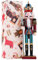 Tpudn Schiaccianoci Figure in legno Soldati Schiaccianoci, 30cm Decorazione tradizionale del camino di Natale Figure Decorazione per la casa Decorazione di Natale Decorazione di Natale(Pikeman)