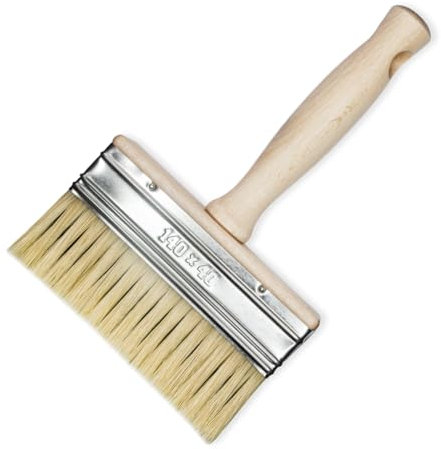 Flächenstreicher Pinsel 140x40 mm – Profi Flachpinsel für große Flächen