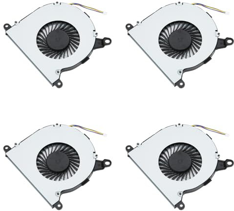 CPU Cooling Fan 4 Pin Strong Heat Dissipation CPU Cooler, Aluminum Alloy ABS 5V 4-PIN Connector, CPU Air Cooler Replacement for NUC8i7BEH NUC8i3BEH NUC8i5BEH NUC8i5BEK