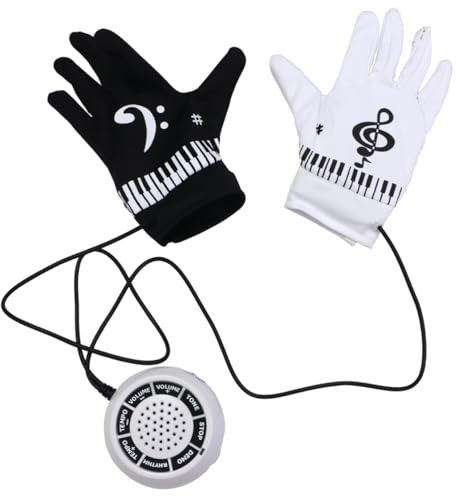 ifundom 1 Paar Klavierhandschuhe Lustige Handschuhe Musikhandschuhe Für Konzert E-Piano-Handschuhe