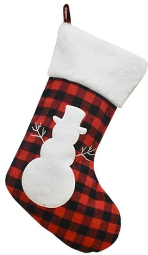 Weihnachtsdeko Elfen-Weihnachtsstrümpfe, 2 Stück Nikolausstiefel zum Befüllen, Geschenkbeutel Nikolausstrumpf, Filz, Christmas Stockings Personalized für Kamin, Schaufenster, Weihnachtsbaum (E)
