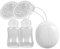 Rurunklee Portable Breast Pump - Double Breast Pump Strong Suction Electric Breastfeeding Pump,Handsfree Low Noise Milk Pump Portable Breastfeeding Accessories for Women