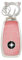 ZVRSUA Coque de Clé de Voiture pour Mercedes Benz，Joli Porte Clé Voiture en Argent Incrusté de Diamants Compatible avec Mercedes Benz A C E S G Klasse GLC CLE CLA GLB GLS W177 W205 W213 AMG (Rose)