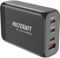 Voltcraft UC-3C1A140W02 USB Ladegerät 140 W 3X USB-C®, 1x USB-A Anzahl Ausgänge: 4 x GaN, USB Power Delivery (USB-PD),