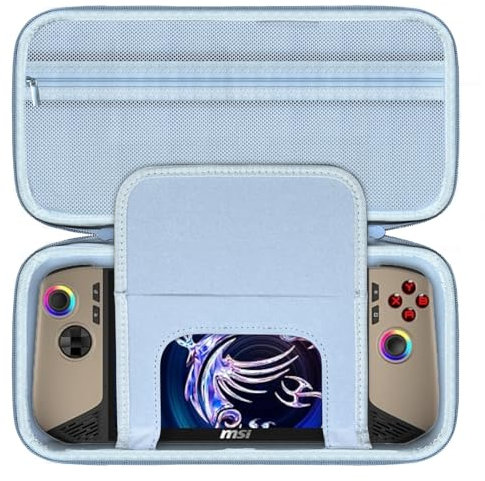 ILouxNei Étui compatible avec Claw 8 AI+ / Lenovo Legion Go S Gaming Handheld, gris, Noir , Standard
