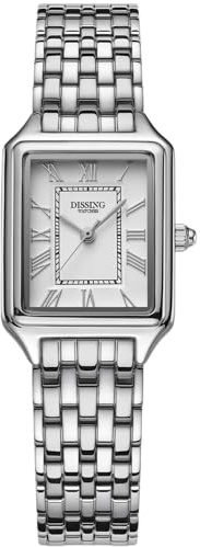 Dissing Handuhr – Armbanduhr Edelstahl 22mm – Edle Uhr mit Luxus-Charakter – Uhren mit klassischem Zifferblatt – Armbanduhren für mit Eleganz