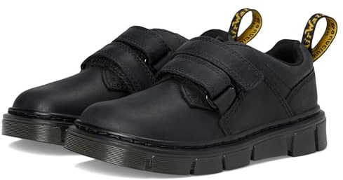 Dr. Martens Unisex-Kinder Raffe Shoe J (Little Big Kid) Loafer, Schwarz, 12 Little Kid