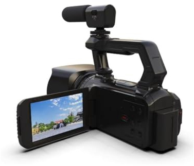 FJLKGDSP HD 4K 56MP Videokameras 6X optischer Zoom 4.0 IPS Touchscreen Handheld-Camcorder DV-Aufnahmefunktion for Vlogging(SD (640x480))