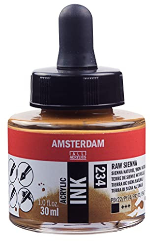 Amsterdam Acryltinte Fläschchen 30 ml Siena Natur 234 (17202340)