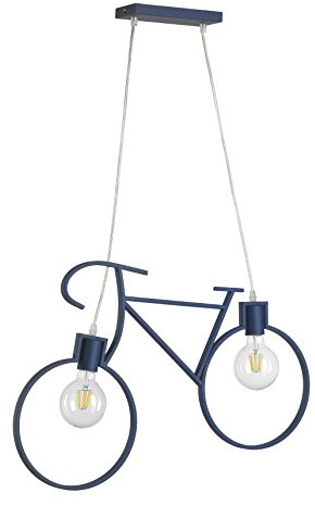 ONLI Bike Suspension Lamp, Blue