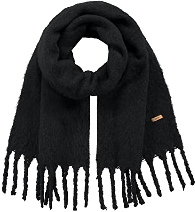Barts Damen Fyone Scarf Schal, opacity, Black, UNI