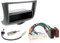 1 Din Radio Einbauset Blende Radioanschlusskabel Antennenadapter für Toyota Yaris Verso P1 1999-2003