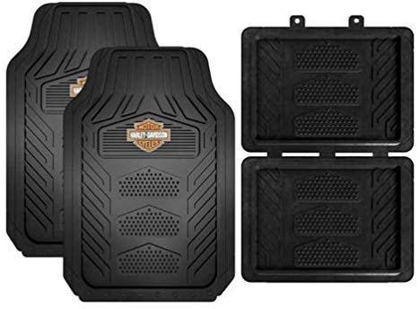 Ensemble de 4 Tapis de Sol Harley Weatherpro par Plasticolor (001671R01)