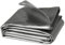 WOLTU Bâche de Protection en PE Imperméable et Résistante, Housse de Protection Étanche pour Bois, avec Œillets Muiti-Usage 280g/m², Gris, 3x6m
