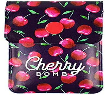 Legami PASH0020 Take Me Away Taschenaschenbecher, Cherry Bomb, 6 x 0,2 x 8,8 cm, Cherry Bomb, 6x0.2x8.8 cm, Modern