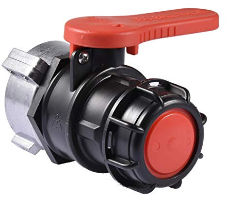 IBC-Adapter 75mm Ventil Wassertank Kugelhahn Schlauchanschluss & Adapter Für IBC-Regenwassertanks Regentonnen Wasserhahn Ventilschalter
