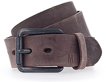 MUSTANG Male Belt W120 Dark Brown