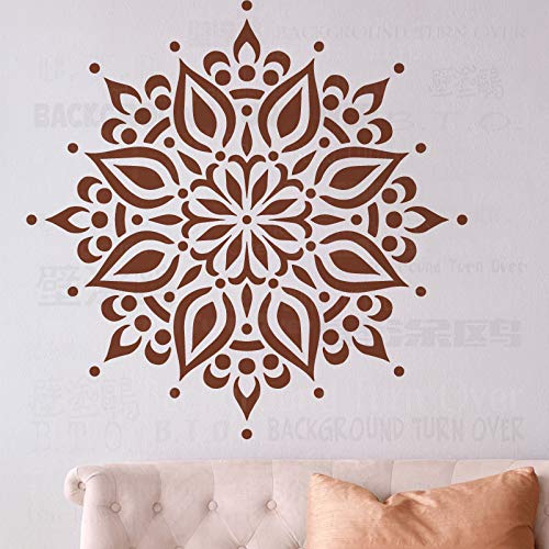 90cm Huge Giant Mandala Indian Arabic Ethnic Round Pochoir Pochoirs Mandala Peinture Grand Pour La Décoration Modèle Murs Réutilisables Grands Modèles De Mur De Niche Meubles De Carreaux Les