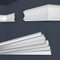 MARBET DESIGN Stuckleisten XPS Styropor weiß - Wandleisten Bordüre Styroporleisten E-Leisten - (74 Meter / 1 Packung E-30)