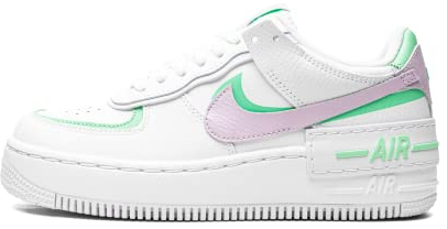 Nike W Af1 Sage Low LX, Basketballschuhe für Herren, Weiß Lila Unendlichkeit Fußball Grau Grün Glow Lila Schock, 36.5 EU