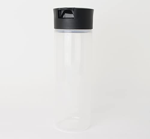 TUPPERWARE Quetschflaschen Öl/Essig Ausgiesser 360ml Schwarz/Transparent + Kugelschreiber metallic