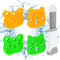 Dreamtop 4 quitapelusas para mascotas, lavadora, reutilizables, 1 minicepillo para quitar pelos de animales, para perros y gatos.