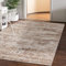 Mazovia Abstraktes Vintage Designer Teppich - Kurzflor - Weich Teppich für Wohnzimmer, Esszimmer - ÖKO-TEX Wohnzimmerteppich - Teppiche Beige 160 x 230 cm