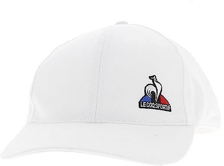 Le Coq Sportif Unisex ESS Cap Nr. 2 New Optical White Baseballkappe, Einheitsgröße