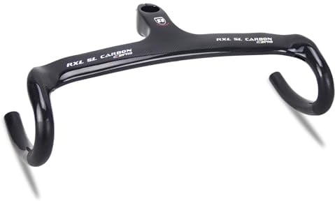 RXL SL carbon lenker integrierte rennrad lenker 28.6 lenkervorbau einheit carbon aero drop bar 3K glänzend internes routing road bike handlebar 420 x110mm