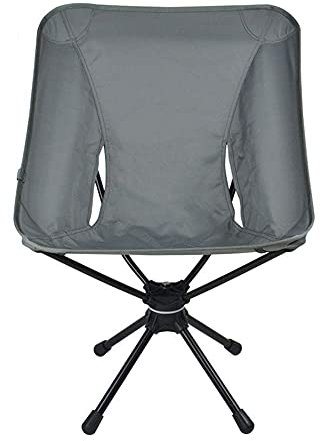 Ultraleichter Campingstuhl, tragbarer klappbarer Campingstuhl, Angelstuhl, ultraleicht und tragbar, robuste Tragfähigkeit von 150 kg, um 360 Grad drehbar, für Camping, Wandern, Angeln, 2 (4) Present