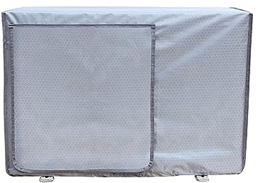 Klimaanlage Abdeckung, Wasserdichter Außenklimaanlage Abdeckungs Klimaanlagen Staubschutz Außengerät Fensterabdeckung für Klimagerät Klimaanlagen-Abdeckung (S (84 * 59 * 32cm))